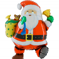 Фольгированная фигура №42 Забавный Дед Мороз