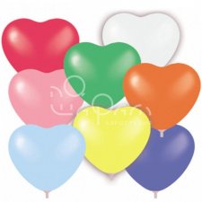 Шар Сердце 40 см (разноцветные)