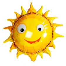 Фольгированный шар №52 Солнце (солнышко)
