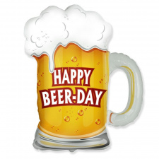 Фольгированная фигура №409 Пиво в кружке Happy Beer-Day