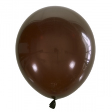Шар с гелием Темно-коричневый пастель (матовый) 30-35 см