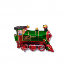 Фольгированная фигура № 396 «Поезд »(зеленый)