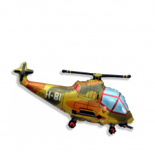Фольгированная фигура № 380 Вертолет (военный)