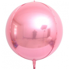 3D Сфера  (Light Pink) 18"/ 45 см