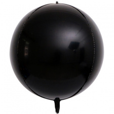 3D Сфера ( Black)18"/45 см