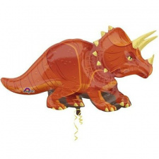 Фольгированная фигура №491 Динозавр Трицератопс
