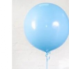 Большой голубой шар 60 см