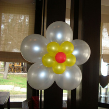Фигура из шаров №386  Цветок