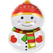 Фольгированная фигура № 37 Счастливый Снеговик
