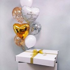 Коробка-сюрприз с шарами №18 (предложение)