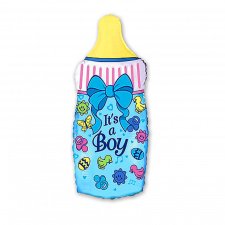 Фольгированный шар № 172 «Бутылочка It's a Boy»