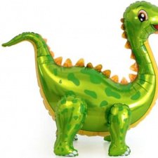 Шар ходячка Динозавр Стегозавр, Зеленый