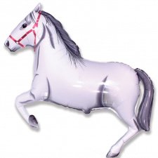 Фольгированная фигура № 19 Лошадь белая