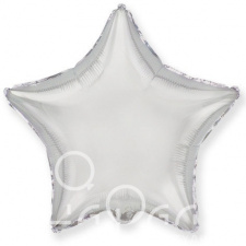 Фольгированный шар Звезда белая 91 см
