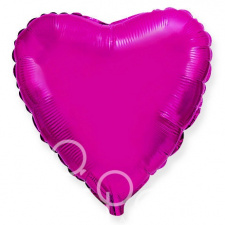 Фольгированный шар Сердце фуксия 91 см