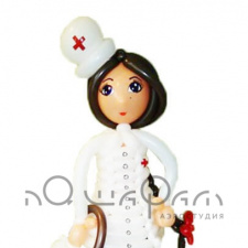Фигура из шаров №104 Медсестра