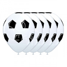 Шары №18 Футбольный мяч (черно-белый)
