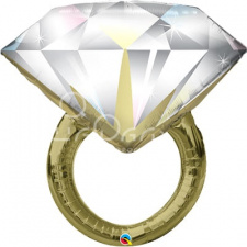 Фольгированная фигура № 337 «Кольцо с бриллиантом»