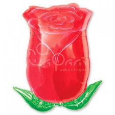 Фольгированная фигура № 390 Бутон розы