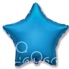 Фольгированный шар Звезда синяя 91 см