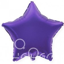 Фольгированный шар Звезда фиолетовая  91 см