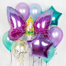 Букет из шаров № 432 Предрассветная фея