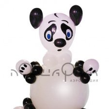 Фигура из шаров №151 Панда